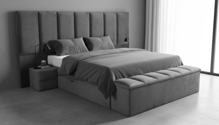 Boxspring viesnīcas matracis guļamistaba tekstils dizains gulta divguļamā gulta