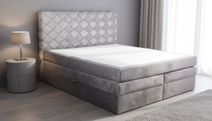 Boxspring gultas ādas gultas 180x200cm viesnīcas divguļamās gultas luksusa modernas jaunas.