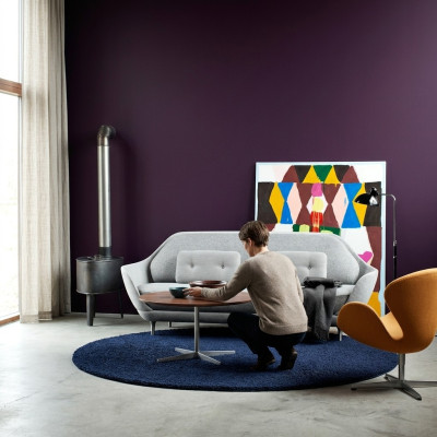 Dīvāns Dzīvojamā istaba Atpūtas postenis Dīvāns dizains Sofa Izklaidējošā istaba Atdzīvināšanas postenis Audums Pelēks Moderni Dīvāni Jauni