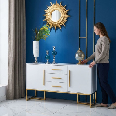 Moderns Sideboard Kommode Skapja skapītis Standskapis Aizgalds