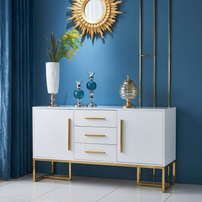 Moderns Sideboard Kommode Skapja skapītis Standskapis Aizgalds