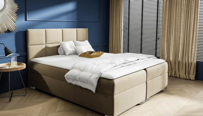 "Boxspring gultas guļamistabas apdare Doppel viesnīca Moderna gulta gultas kastes"