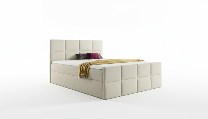 Gulta Gultas kaste Boxspring gulta Guļamistaba Polster Dizains Dubultā viesnīca Moderns