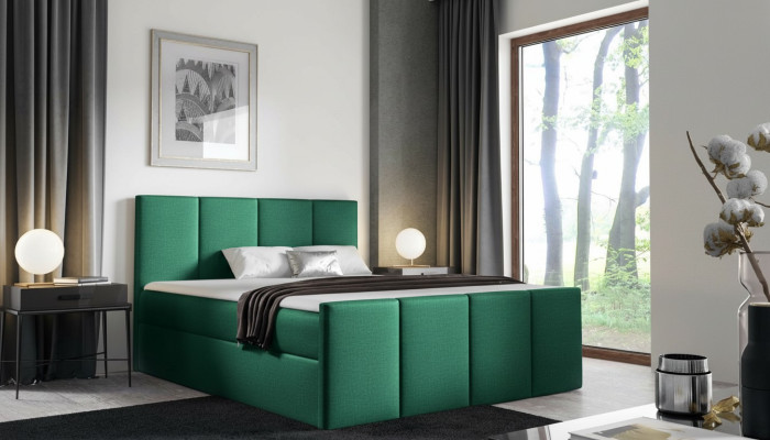 Gulta Gultas kaste Boxspring gulta Mēbeles Guļamistaba Dizains Divstāvu Viesnīca Moderns Jauns
