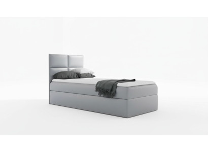 Gulta Gultas kaste Guļamistaba Dizains Viesnīca Viena persona 80 cm Jauniešu gulta Boxspring gulta