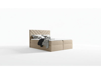 Gulta Gultas kaste Boxspring gulta Dubulta viesnīca Moderna Gultas kaste Gultiņas Guļamistaba