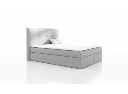 Boxspringviesīgais gultas dizains Dubulta viesnīcas Modernais gulta guļamistabas gultas 160cm.