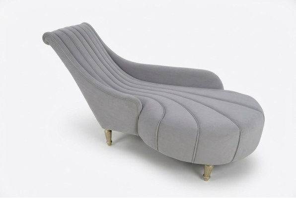 Chaiselounge Antik Stil Sofa Liege Couch Liegen Chaise Tekstils Moderns 2080 Mēbeles