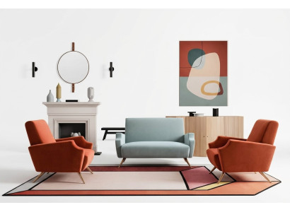 Sofas komplekts 2+1+1 sēdvietas dīvāns gultā gultas komplekts Moderns jauns gultas piederums