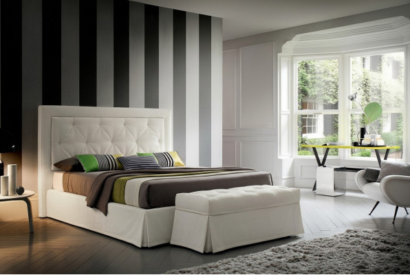 Chesterfield gultas 180x200 cm guļamistabai Tekstils Audumgultas dizains Luksusa viesnīca