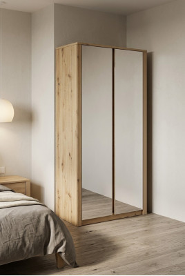 Skapis Holzschrank Modernie Gulvā Skaņas ozolkoka mēbeļu iekārtas