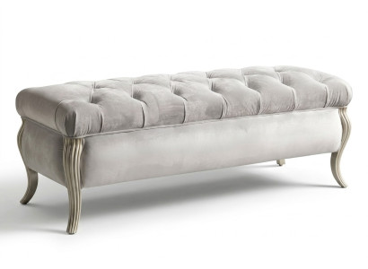 Chesterfield dizaina otomans Ovals Pufa pēdu atbalsts Mēbeļu pufa istabas pufa.
