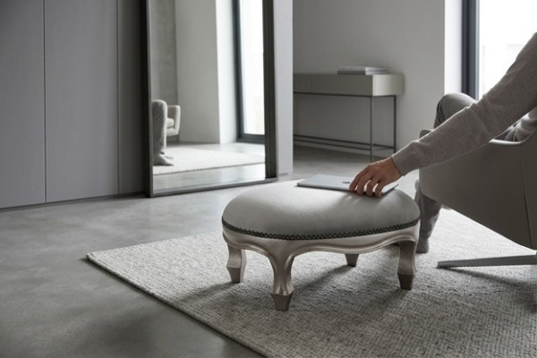 Kumode Polster Sēde Tekstils Relaksējošs Papildu Sofa Sēdeklis Kumods R1 Dizainera Luksuss
