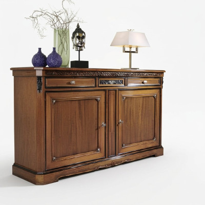 Itāļu mēbeles Dzīvojamā istaba Koka mēbeles Jauna Sideboard tv Lowboard rtv Skapīši