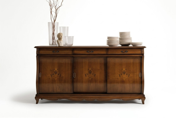 Kumodas brūns vitrīna masīvkoka skapis mēbeles kumode bufete vitrīns