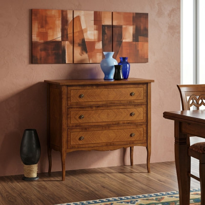 Masīvkoks skapis Mēbeles Kummeri Brūns Sideboard komoda galds Sānu galds
