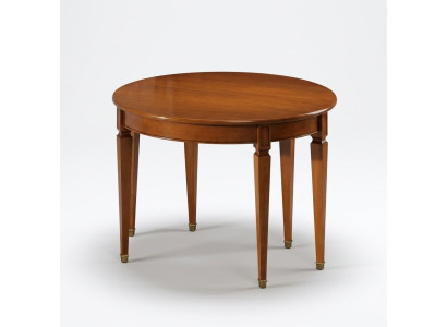 Ēdamgalds Luxury Round Table Solid Wood Italy New Dining Room Tables Round Furniture