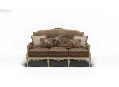 Dīvāns polster Sofa 3 sēdvietu auduma dīvāns Oriģinālie dīvāni Tīkli Trīsvietīgais mēbeles