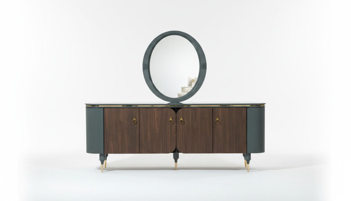 Mēbeles Komoda Sideboard Skapis Moderns jauns Kommode Koks Skapji Galdiņš Jauns