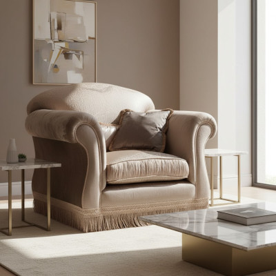 Krēsla Sofa Dīvāns 1 vietas dizaina dīvāns Kluba mākslas deko apdare televīzijas atpūtas telpa