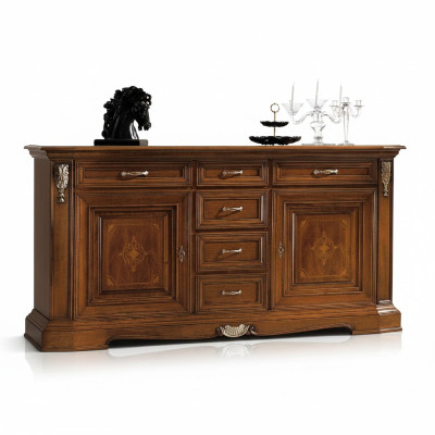 Komoda Klasiskā komoda Sideboard Mēbeles Koks Skapji Kredence arredoclassic