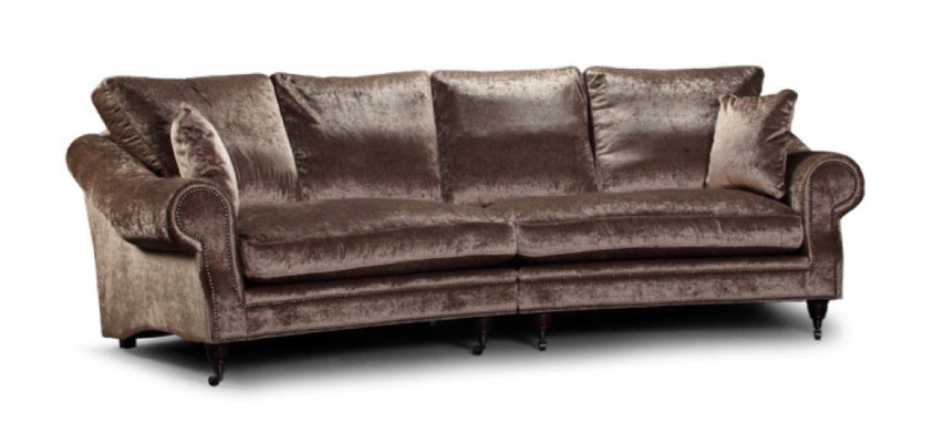 Dīvāns 4 vietu XXL sofa Sēdekļa polsteris Dīvāni Couchen dzīvojamā istaba dizains Big