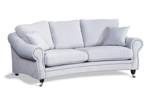 Dīvāns 3 sēdvietas Dīvāna Polster Sofas Couches Living Room Design Tekstils Trīsvietīgais
