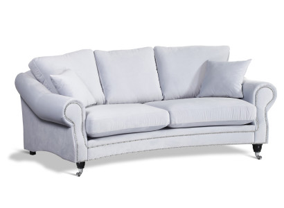 Dīvāns 3 sēdvietas Dīvāna Polster Sofas Couches Living Room Design Tekstils Trīsvietīgais