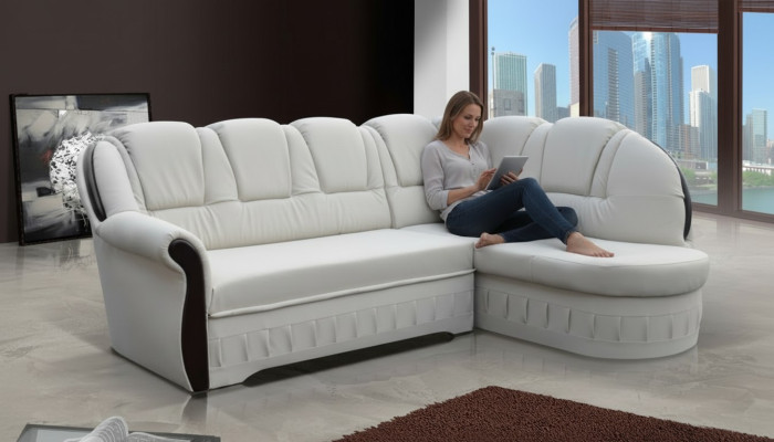 Dīvāns dzīvojamā iekārtā stūra komplekts Moderns dizains Sofa L-formas auduma dīvāni Jauni