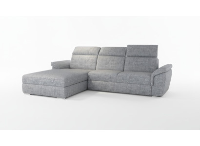 Dīvāns dzīvojamās istabas stūra komplekts Moderns dizains Sofa L-formas auduma dīvāni Tekstils