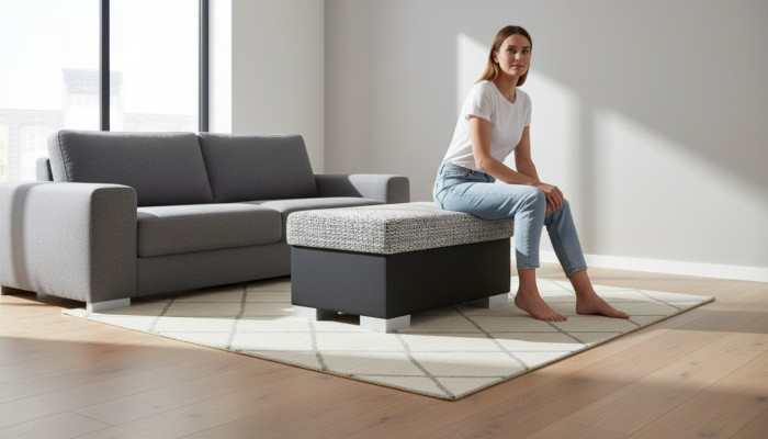 Sēdeklis Pouf Sofa Polster Beistellhocker Pēda Ottomane Mēbeles sēdeklis
