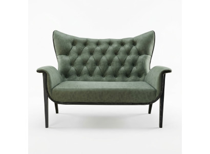 Chesterfield Sofa 2-mērējs Polster Designer dīvāns Garnitur Sofa divvietīgs