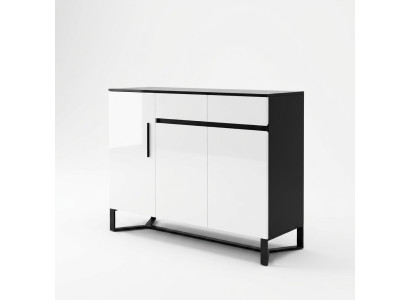 Komoda Sideboard Highboard Skapis Servants 3 durvis 2 paliktņi
