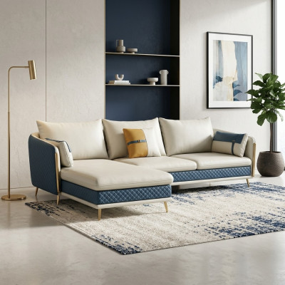 Stūra relaksam sofa dīvāns polster mājīga stūra relaksam sofa komplektācija L formas.