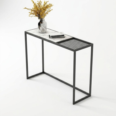 Konsolu galdiņš Konsole sienas galds Blīvētājs Dekoratīvais galds Konsoles galds Galds Sienā