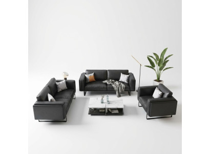 Greznas mēbeles sofa komplekts dīvāns gultas dīvāns polsteris 3 2 1 dīvāni jauns ādas dīvāns.