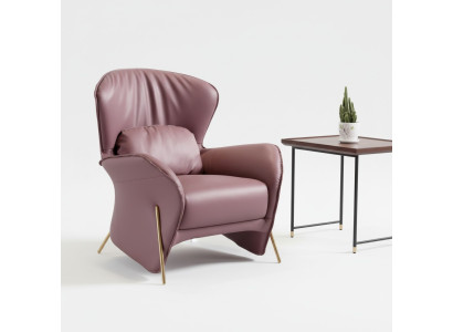 Krēsls Dizains Dīvāns Sofa Atpūta Āda Lounge Klubs Polster Sēdētājs Luksus Āda S