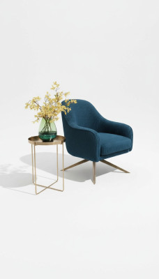 Krēsls Kluba Telpās Dizaina Rieksta Krēsls Polster Sofa 1-vietīgs televīzijas audums Jauns