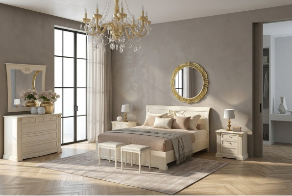 Gulta dizains luksusa viesnīca Gultas laulību 180x200cm guļamistabā Divvietīga