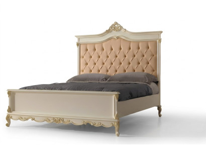 Gulta Chesterfield dizains luksusa viesnīcas gultas masīvkoks 180x200 guļamistabā Itālijas mēbeles