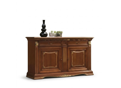 Komoda Sideboard dzīvojamajā istabā Baroka ugunskuritis xxl dizains Jauns masīvkoks