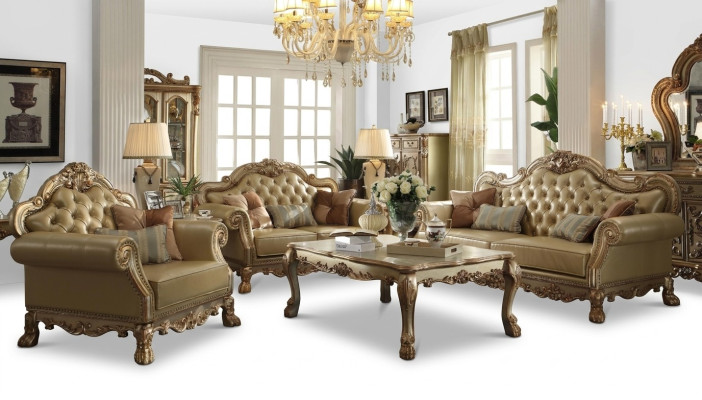 Sofas komplekts ar 3+1+1 vietām Relaksējošs dizaina mīkstajos dīvānos ar ādas apdari.
