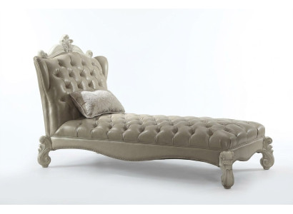 Chesterfield Chaiselongues Dīvāns Liege Chaise Kluba atpūšas gultas Lērija Tekstils jauns