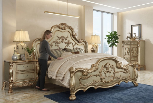 Gulta dizains divguļamā gulta gultas Luxus Klassiker Barock Rokoko Chestgerfield Jaunais