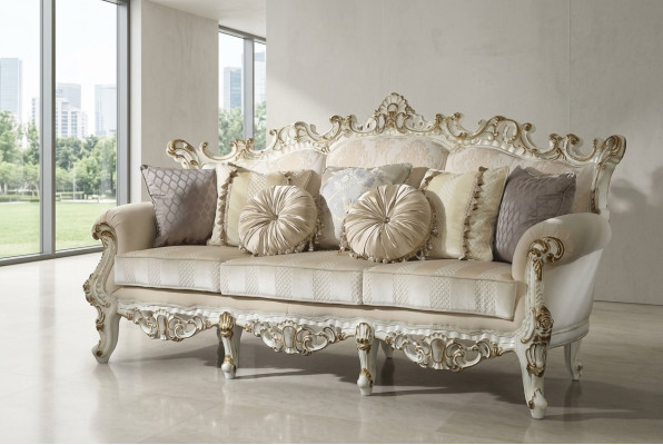 Prēmijas Sofa dizaina dīvāns Polster Klasiskais mēbeļu trīsvietīgais dīvāns trīsvietīgais
