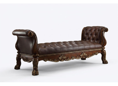 Chesterfield Chaiselongues gulta Otto mākslas ādas dīvāns īsta āda atpūta Chaise