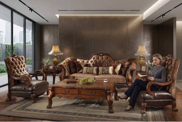 Chesterfield Sofa 2-vietīga luksusa auduma dīvāns dizaina tekstils divvietīgs koka dīvāns