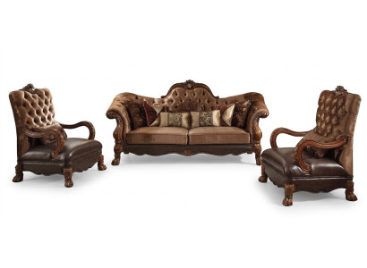 Chesterfield Sofa 2-vietīga luksusa auduma dīvāns dizaina tekstils divvietīgs koka dīvāns
