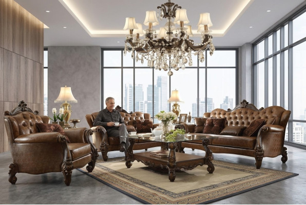 Sofas komplekts 3+2+1 vietas dīvāns Dīvāns Pārsegs komplekts Dīvāni Ādas