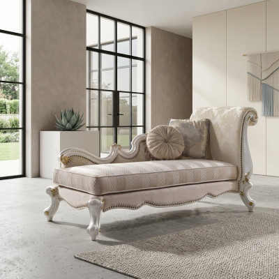 Čezlonga Čezlongas Auduma Sofa Atkāpiens Dekorācijas Čempions Atpūtai Tekstils